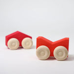 Red Stacking Cars