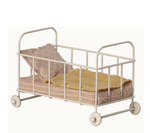 Maileg Miniature Micro Cot Bed - Rose