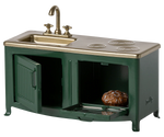 Miniature Mouse Kitchen, Dark Green