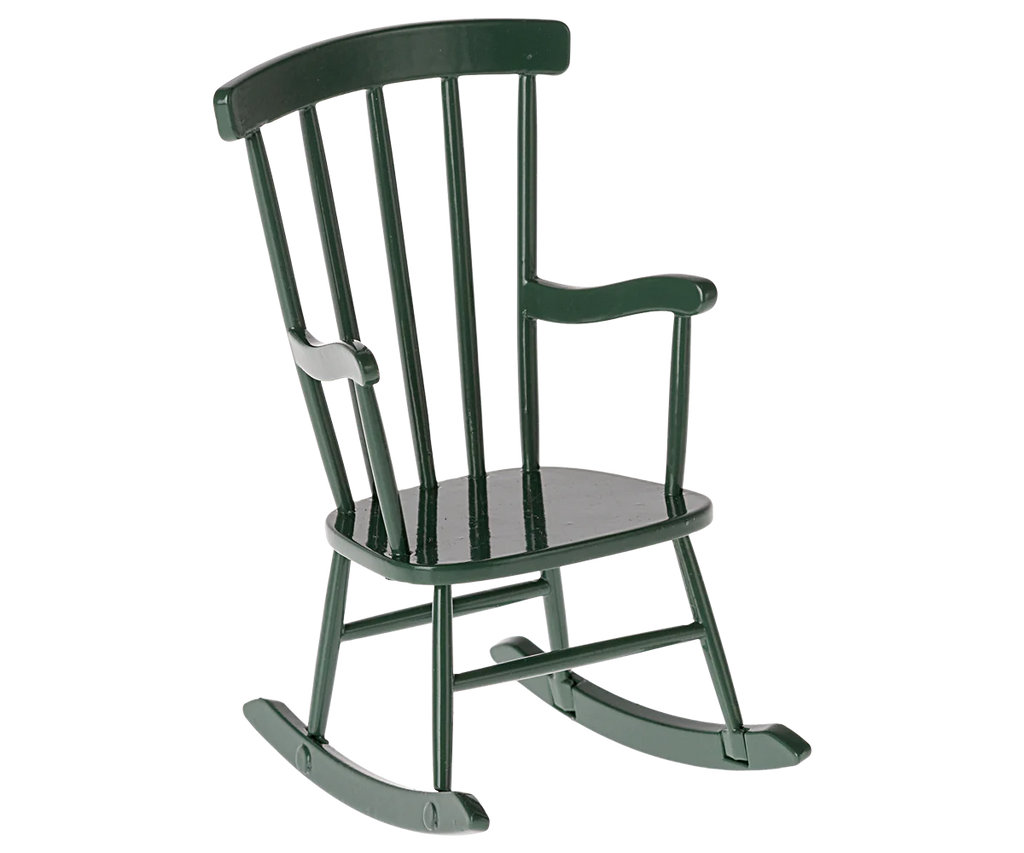 Miniature Rocking Chair, Green