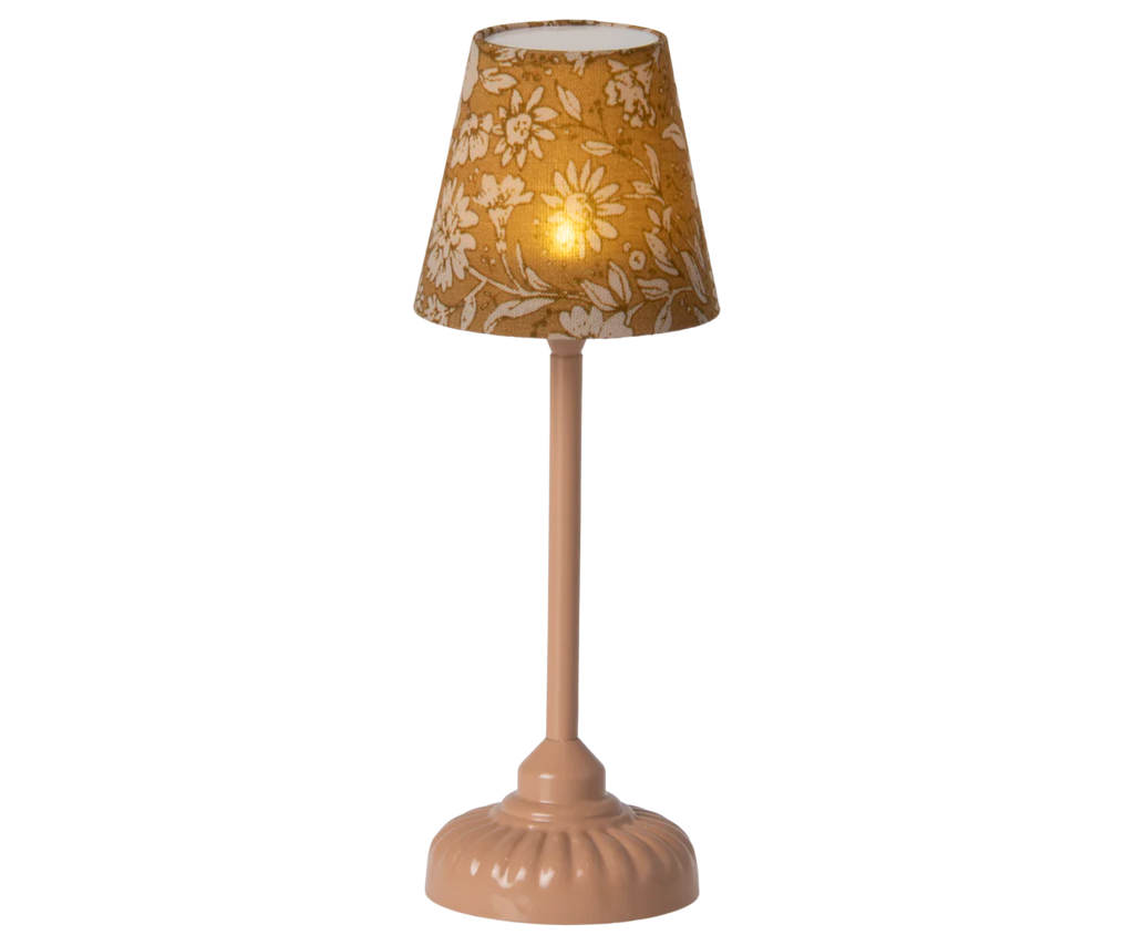 Vintage Floor Lamp, Dark Powder