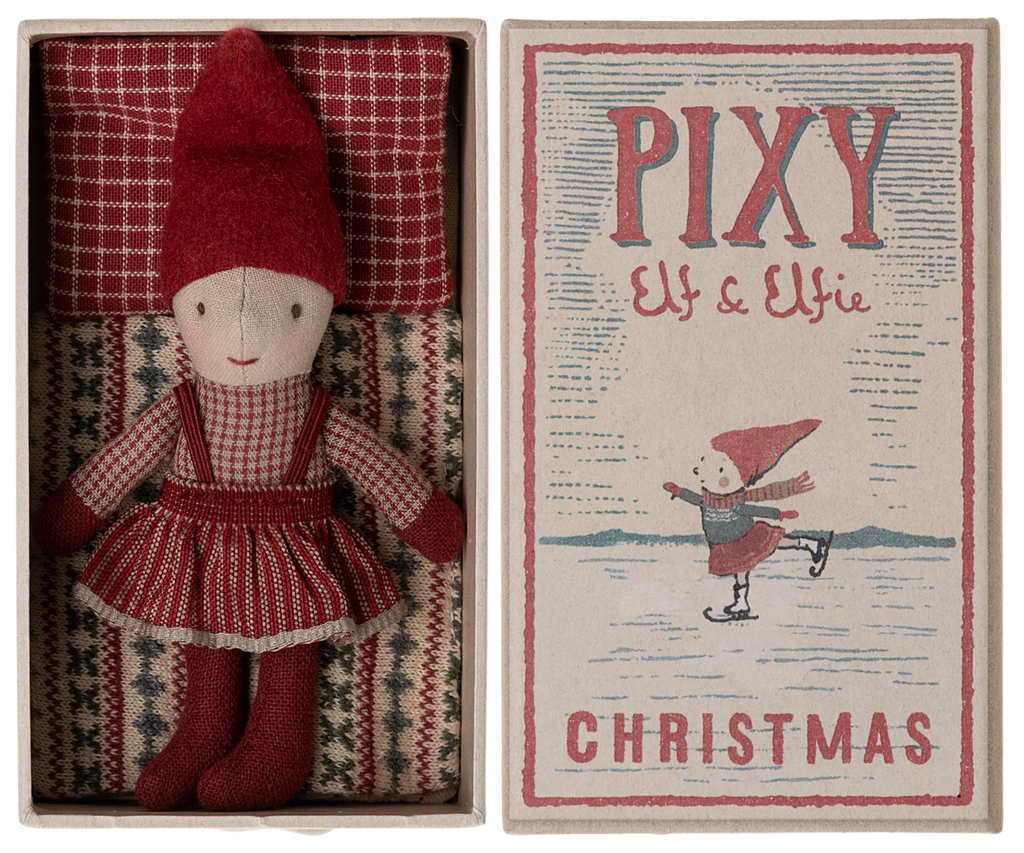 Pixy Elfie in a Matchbox