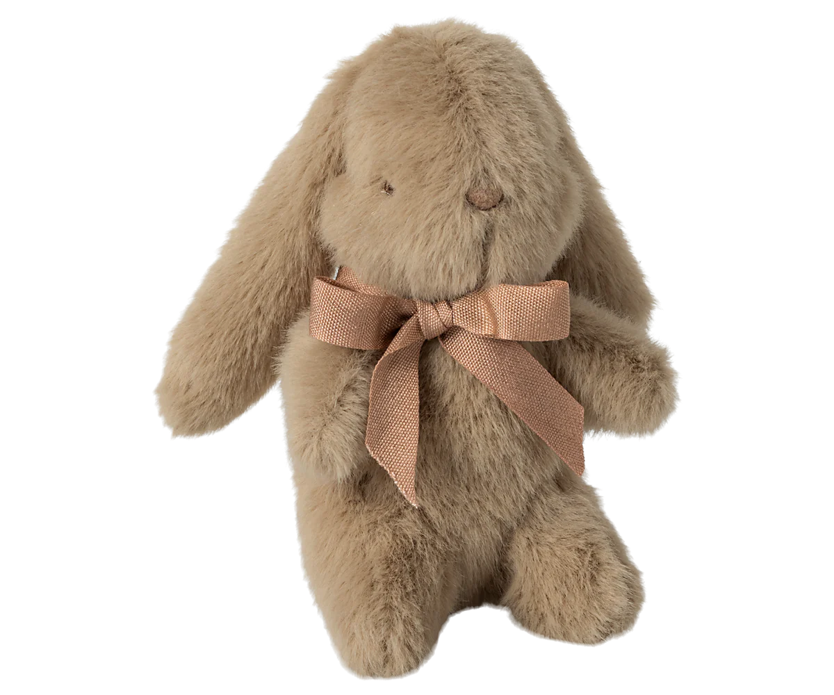 Maileg Mini Bunny Plush Dusty Brown