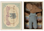NEW Sleepy-Wakey Baby Mouse in a Matchbox, Blue