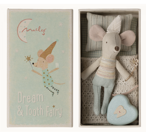 Little Brother Tooth Fairy Mouse with Matchbox