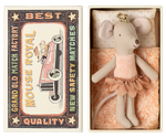 Little Sister Princess Mouse in Matchbox