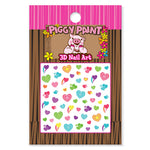 Piggy Paint Heart Nail Art