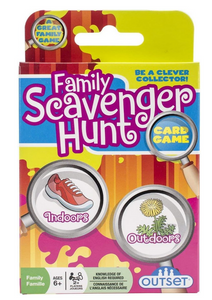 Family Scavenger Hunt Card Game