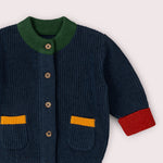 Midnight Snuggly Knitted Cardigan