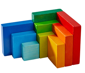 3D Rainbow Cube Arranging Game