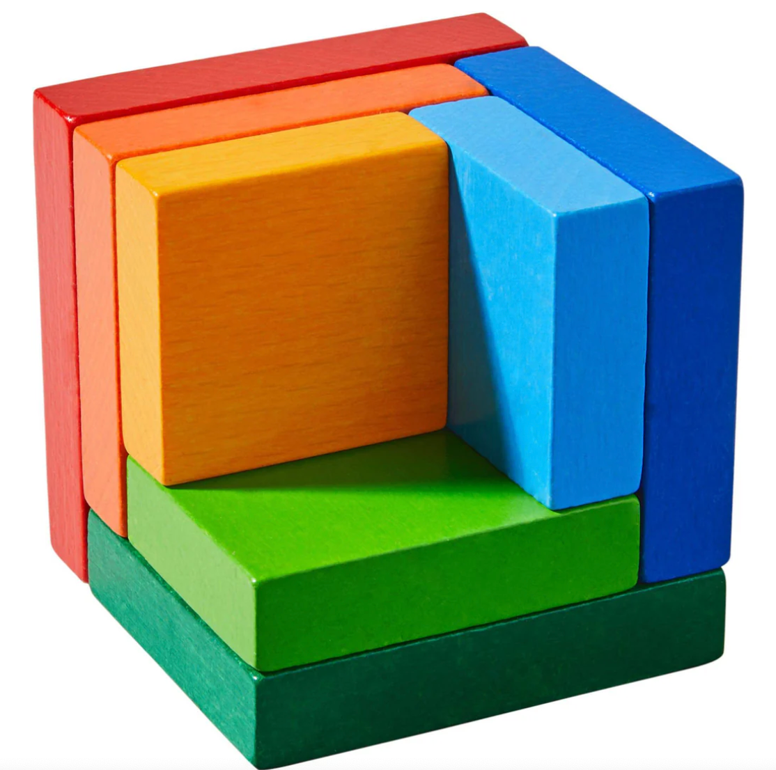 3D Rainbow Cube Arranging Game