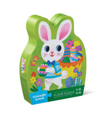 Crocodile Creek Easter egg and bunny puzzle packaging on a white background