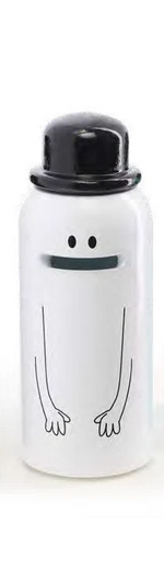 Gloups the White Monster Money Box