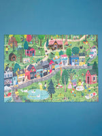 The Mysterious Case of the Birthday Cake 100 Piece Puzzle and Game