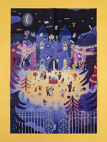 Enchanted World Poster and Stickers