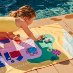 Play Towel Dollhouse 140x70cm