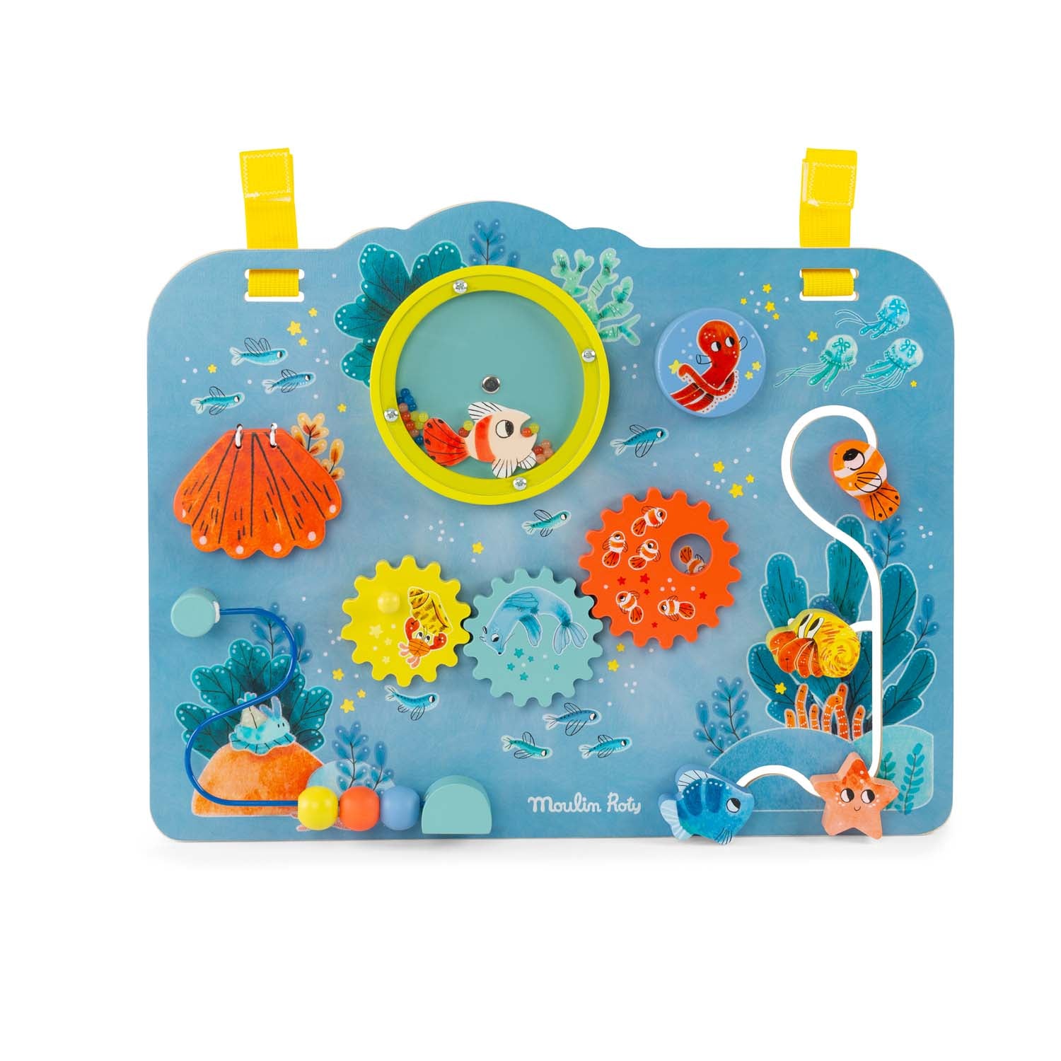 Aventures De Paulie Wooden Activity Board