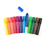 Les Toupitis 12 Large Conical Felt-Tip Markers