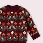 Folk Birds Knitted Jumper