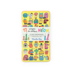 Schmouks Set/12 Neon Colouring Pencils