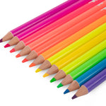 Schmouks Set/12 Neon Colouring Pencils