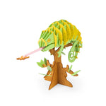 Tout Autour Du Monde 3D Puzzle Chameleon