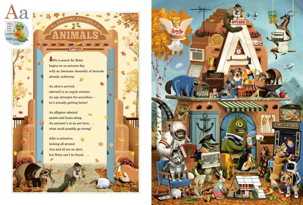 Alfie Explores A to Z: A Seek-and-Find Adventure