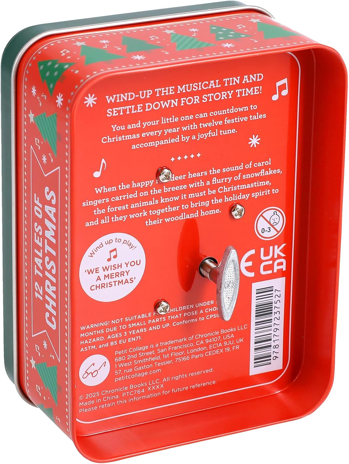 12 Tales of Christmas: Short Stories in a Keepsake Musical Tin