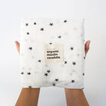 Organic Cotton Muslin Swaddle Blanket - Stars