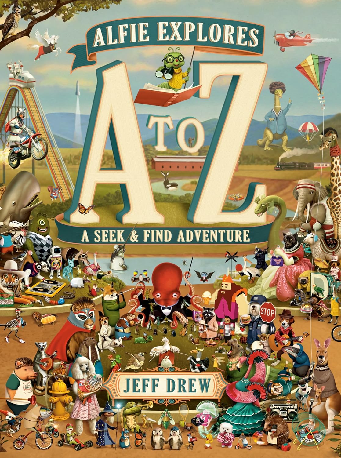 Alfie Explores A to Z: A Seek-and-Find Adventure