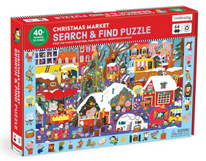 Christmas Market Search & Find 64 pc Puzzle