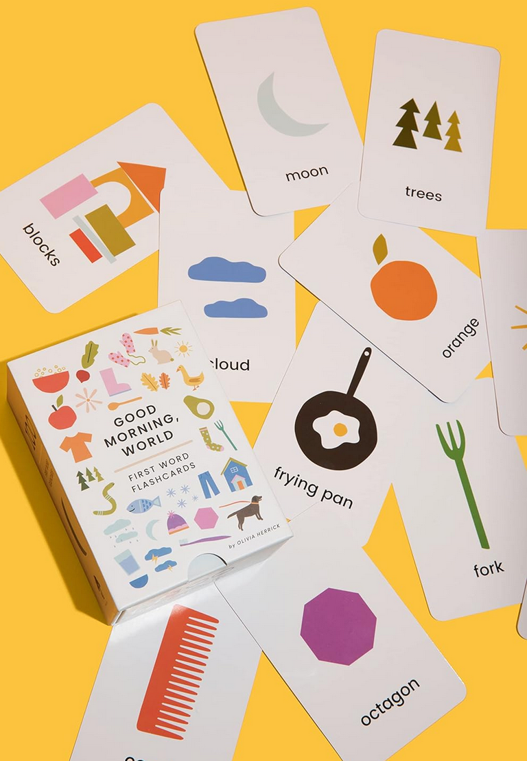 Good Morning, World - First Words Flashcards