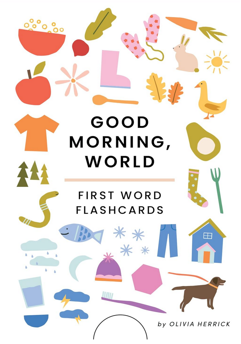 Good Morning, World - First Words Flashcards