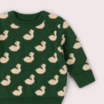 Olive Ducks Snuggly Knitted Jumper