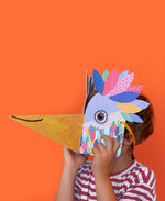 Bird Mask and Stickers