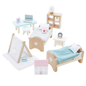 Doll House Furniture, Children's Bedroom