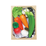 Market Crate with Harvest Vegetables