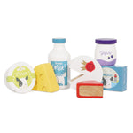 Market Crate with Cheese and Dairy