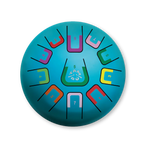 8" Tambú 11 Tones Tongue Drum, Calm Sky