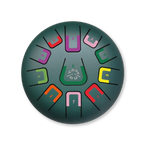 8" Tambú 11 Tones Tongue Drum, Wild Jungle