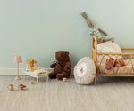Medium Plush Teddy Bear, Dark Chocolate