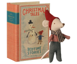 Christmas Mouse, Baby in Book