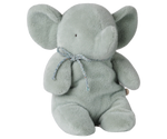 Medium Plush Elephant, Soft Mint