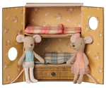 Ballet Mice in Dance Studio, Little Sister and Brother