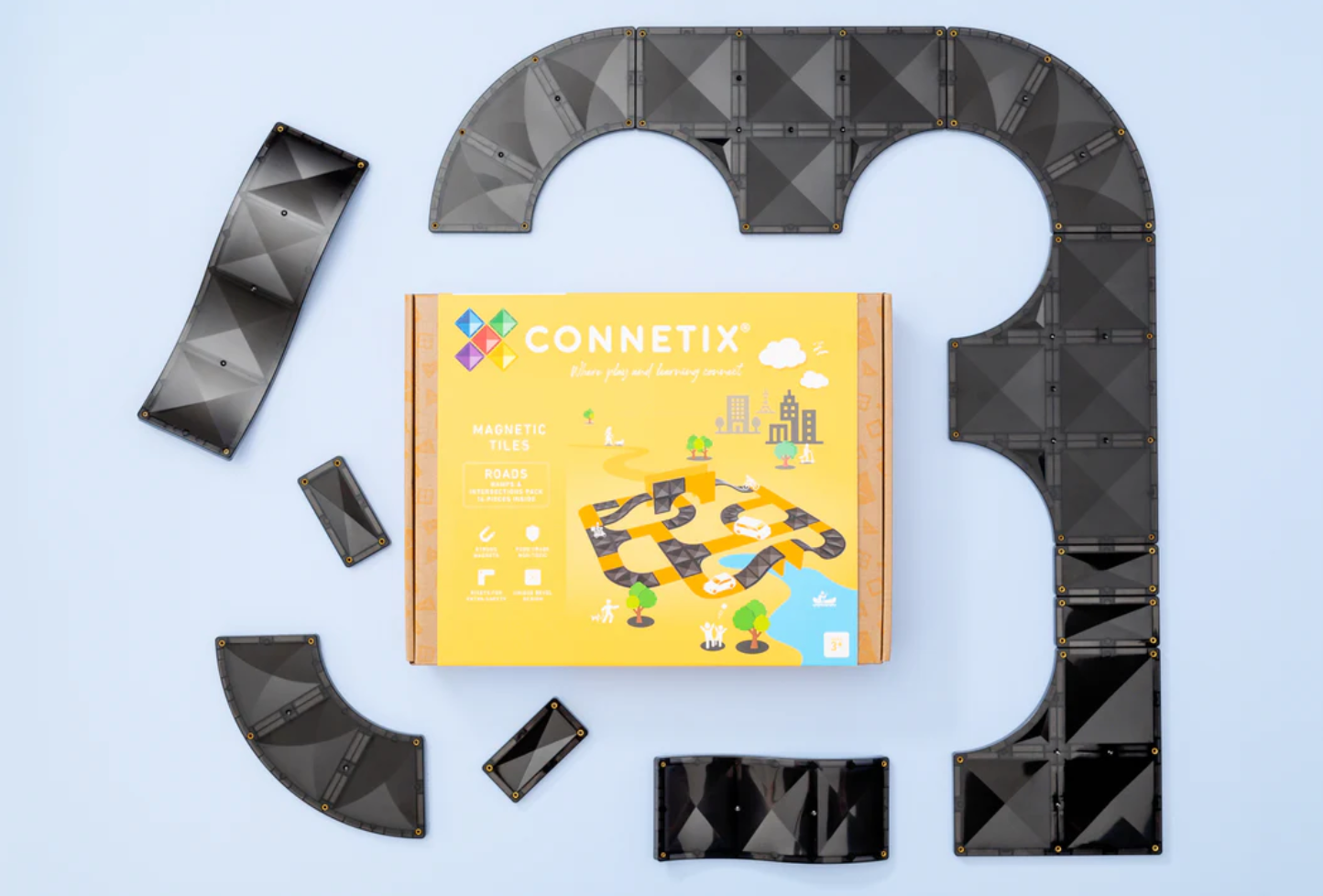 Connetix Ramps & Intersections Pack 16 pc