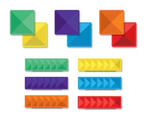 Connetix Rainbow Square Pack, 42 Pieces