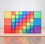 Connetix Rainbow Square Pack, 42 Pieces