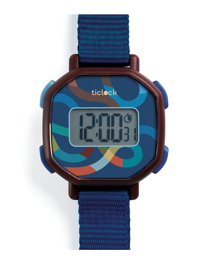 Blue Volute Digital Watch Citizen Kid