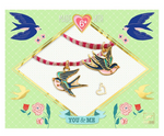 You & Me Friendship Bracelet Craft: Bird Ribbons