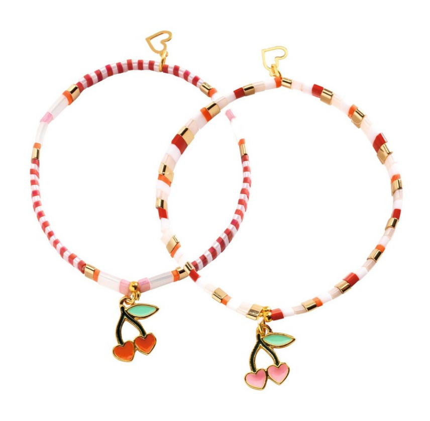 You & Me Friendship Bracelet Craft: Tila and Cherries